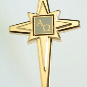 Inscript Life of Christ Cross