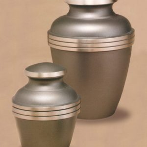 Ashen Pewter Full Cremation Urn