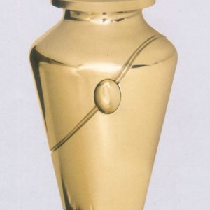 Aristocrat Gold Cremation Urn
