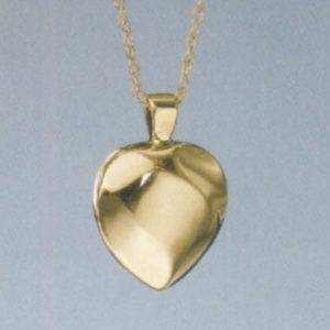 14K Gold Heart Keepsake Jewelry
