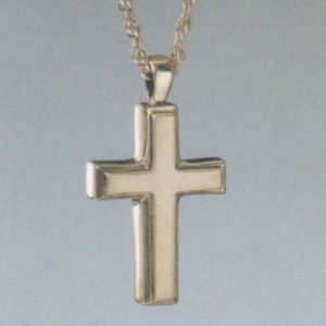 Sterling Silver Men's Cross Pendant